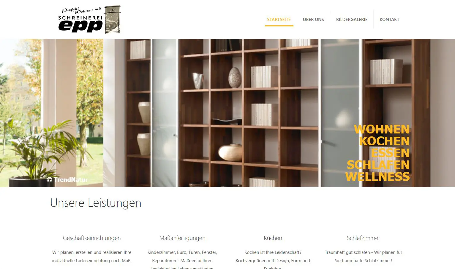 Referenz: Schreinerei Epp – Hirschau